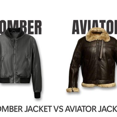 Bomber Jacket vs Aviator Jacket: What’s the Difference