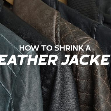 How to Shrink a Leather Jacket Without Ruining It